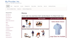 Desktop Screenshot of myproviderpromos.com